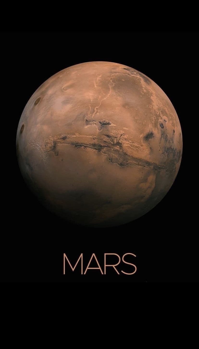 Mars dust plains